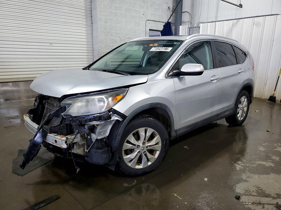 Vista de 2012 HONDA CR-V EXL, ángulo 1