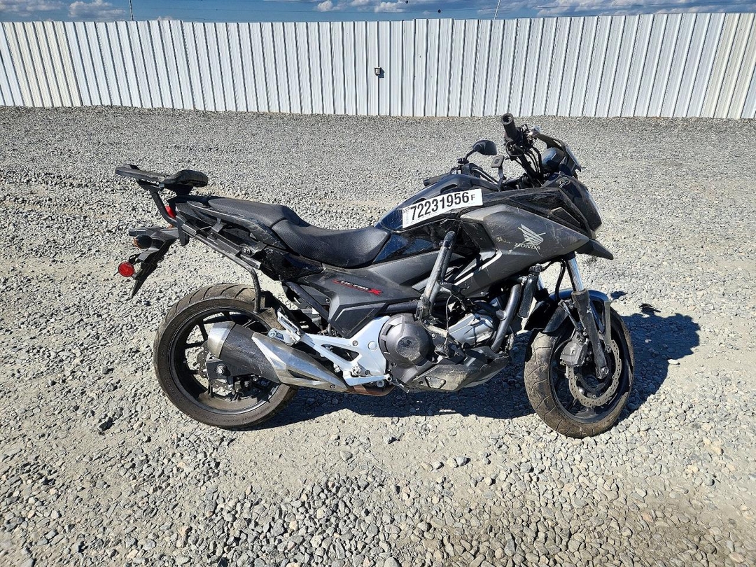 Вид 2020 HONDA NC750 XD, угол 1