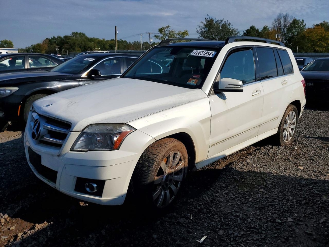Vue de 2012 MERCEDES-BENZ GLK 350 4MATIC, angle 1