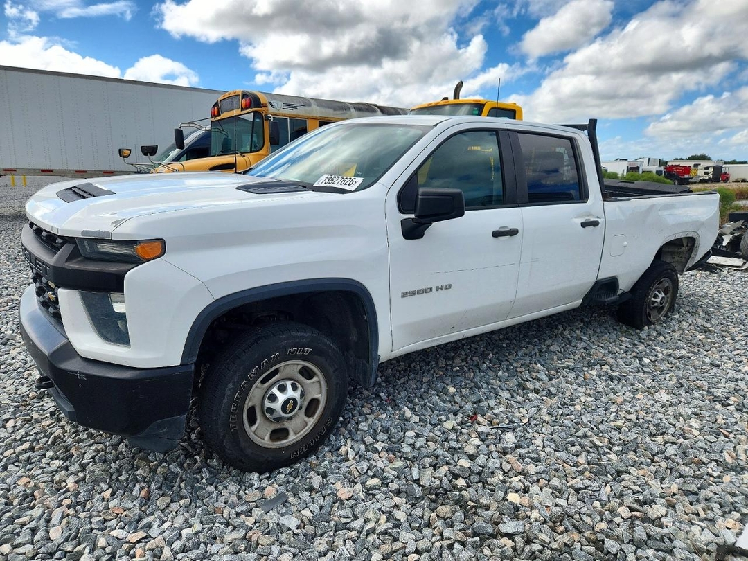 Vista de 2020 CHEVROLET SILVERADO C2500 HEAVY DUTY, ángulo 1