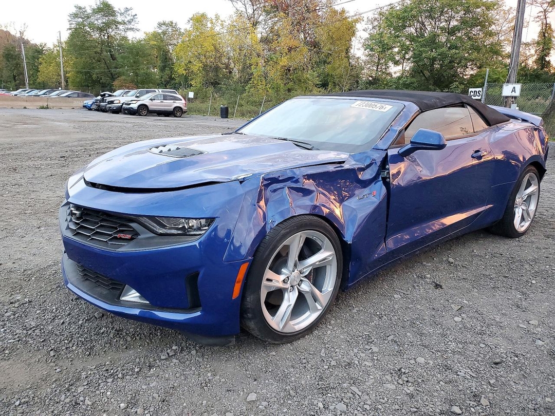 Vue de 2023 CHEVROLET CAMARO LT1, angle 1