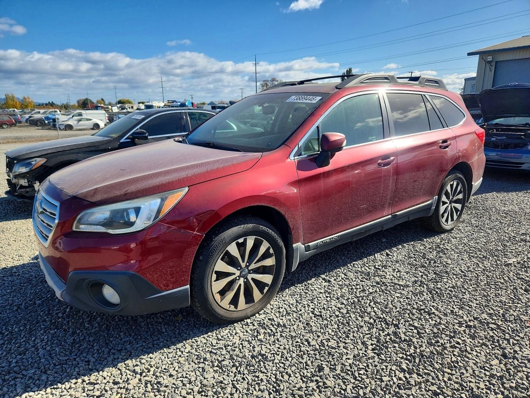 Vista de 2016 SUBARU OUTBACK 2.5I LIMITED, ángulo 1