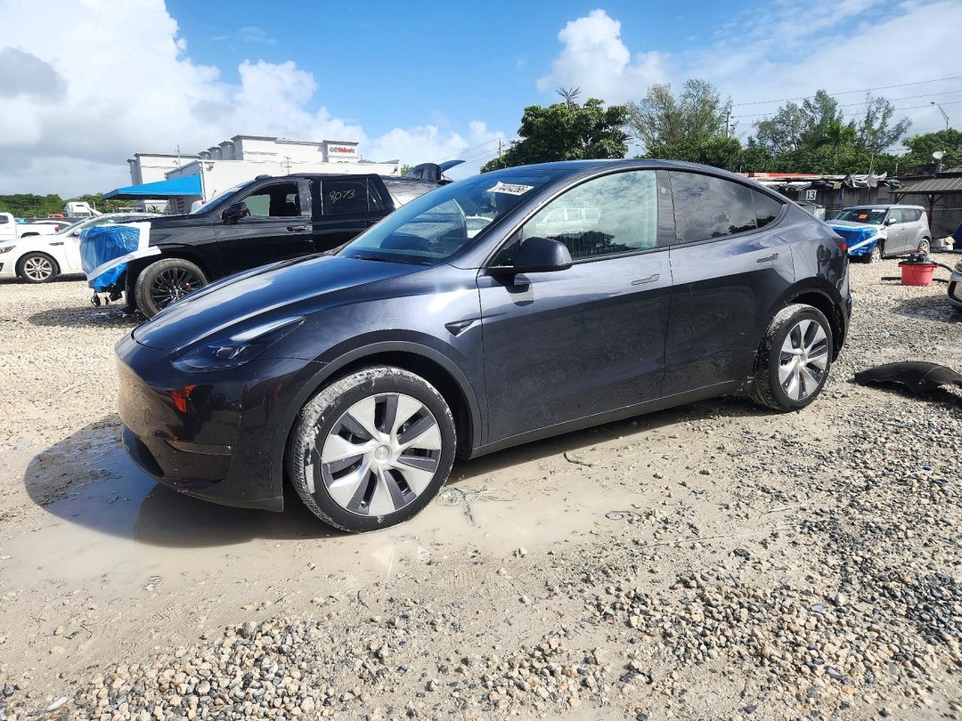 Вид 2024 TESLA MODEL Y, угол 1