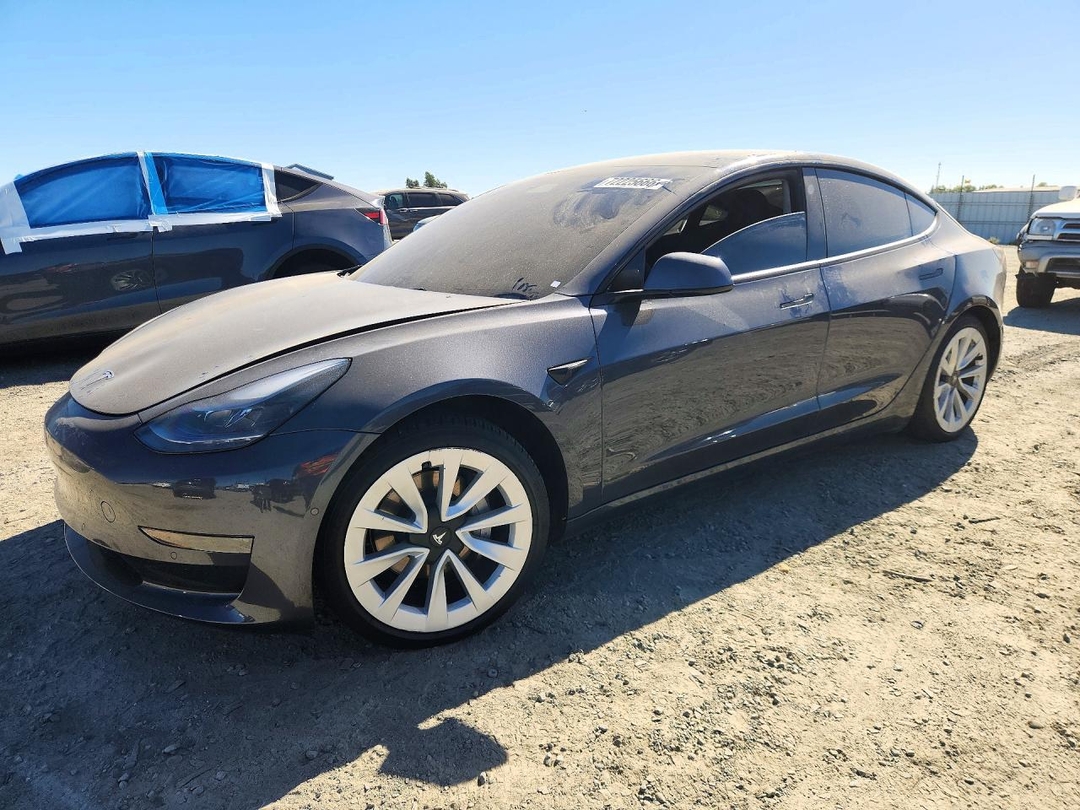 Vedere 2022 TESLA MODEL 3, unghi 1