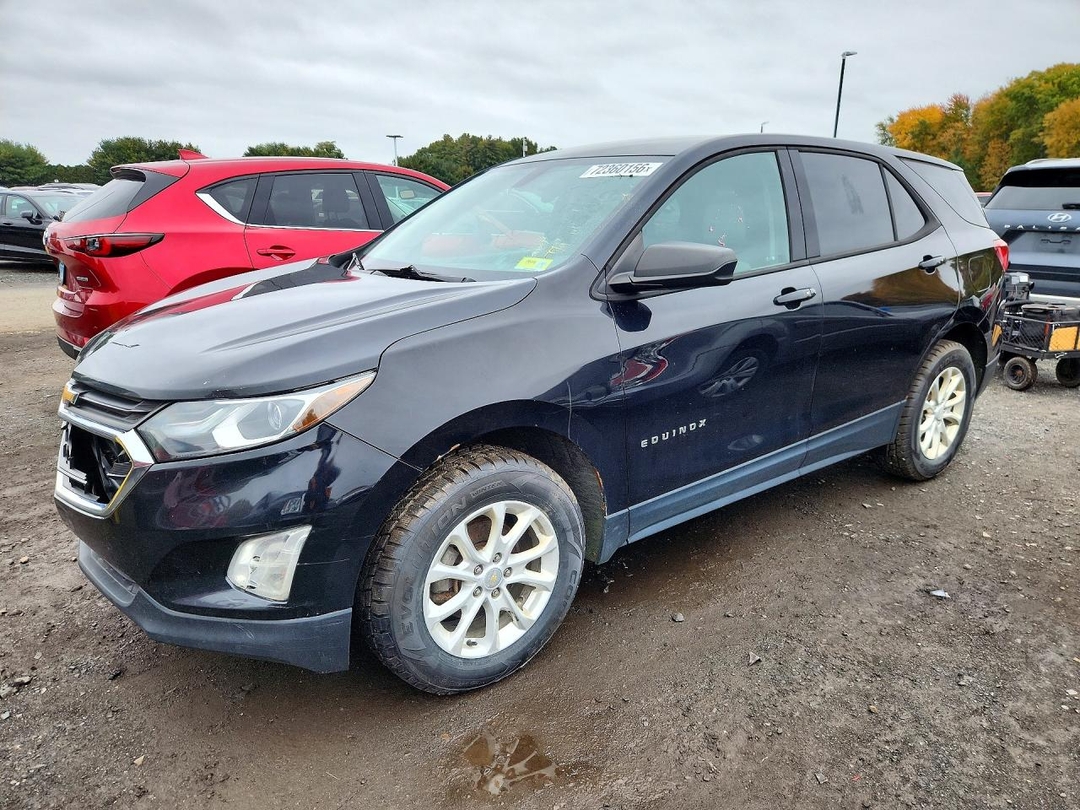 Vue de 2019 CHEVROLET EQUINOX LS, angle 1
