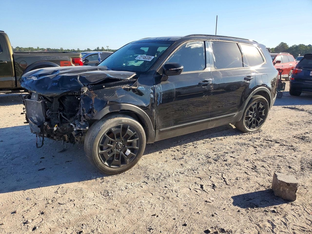 Vista de 2022 KIA TELLURIDE SX, ángulo 1