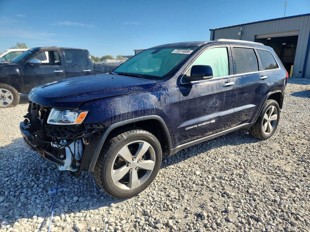 Vue de 2014 JEEP GRAND CHEROKEE LIMITED, angle 1