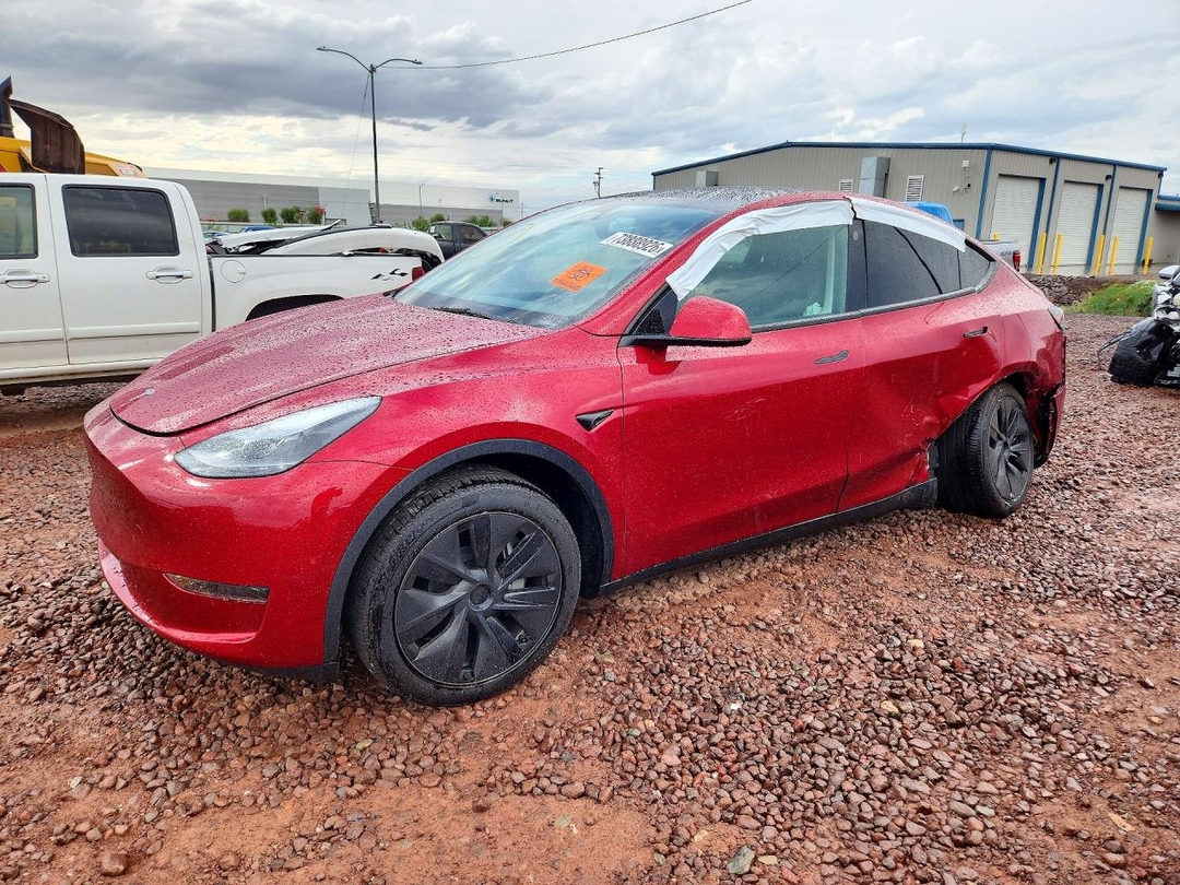 منظر 2025 TESLA MODEL Y، زاوية 1
