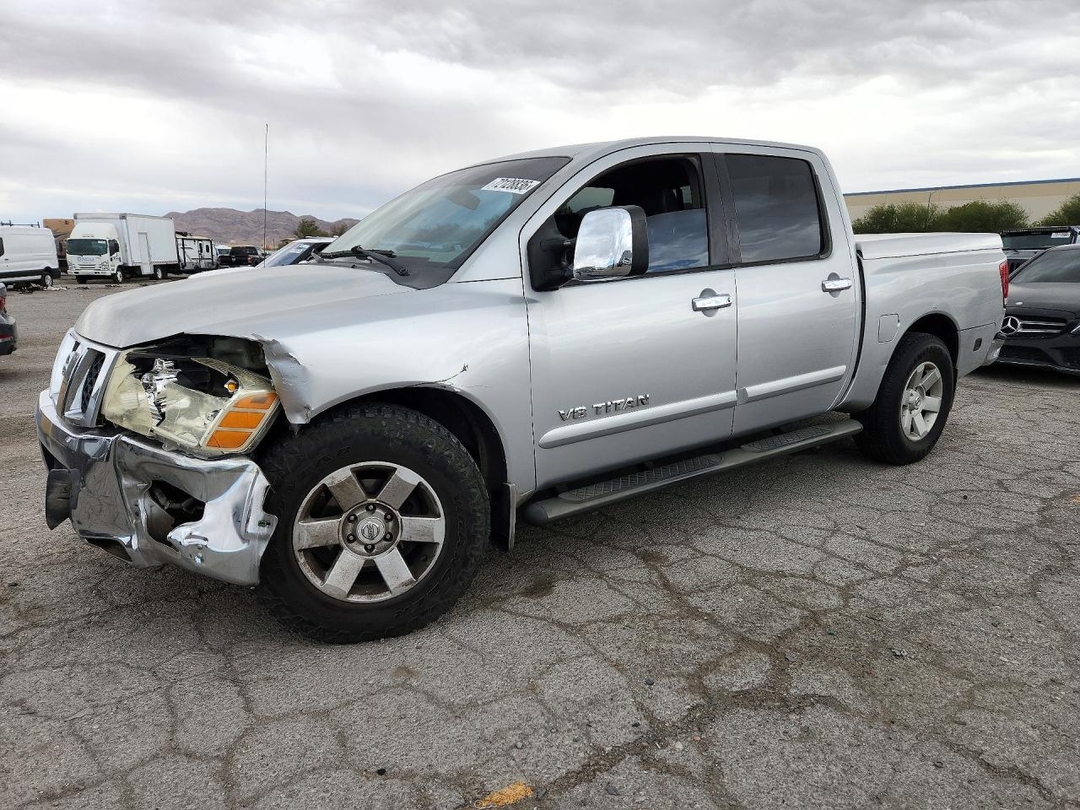 منظر 2006 NISSAN TITAN XE، زاوية 1