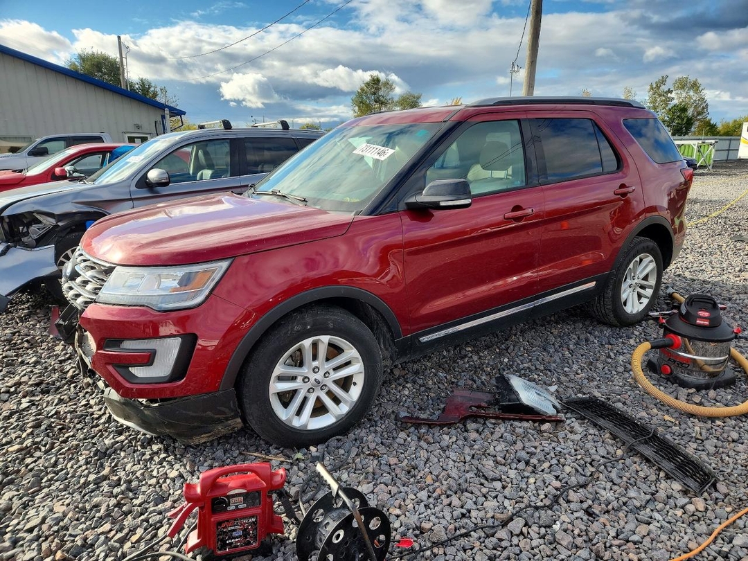 Vedere 2016 FORD EXPLORER XLT, unghi 1