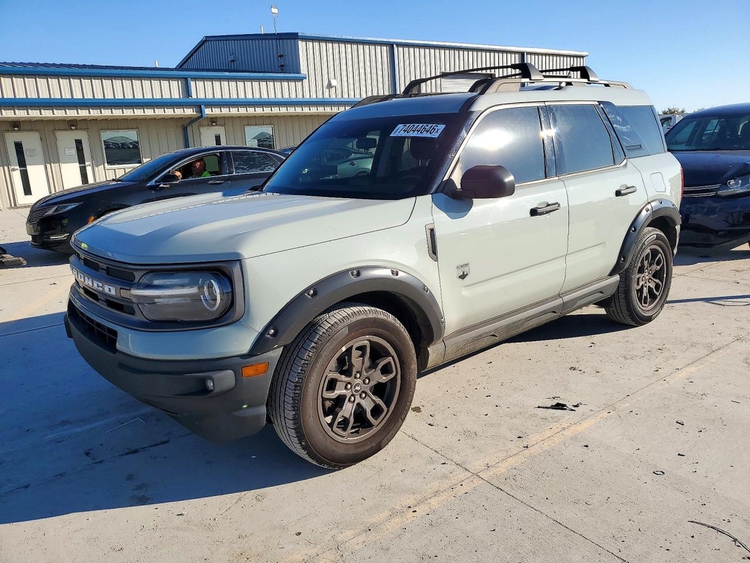 Vista de 2022 FORD BRONCO SPORT BIG BEND, ángulo 1