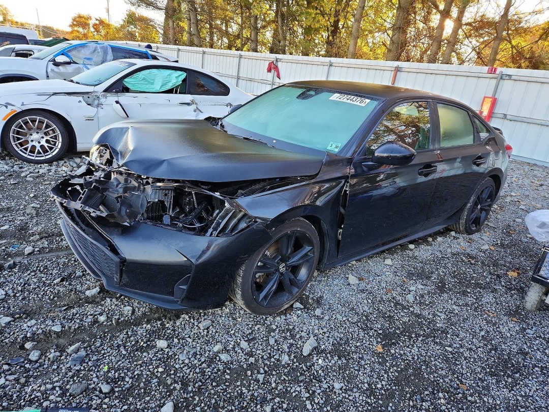 Vue de 2025 HONDA CIVIC SI, angle 1