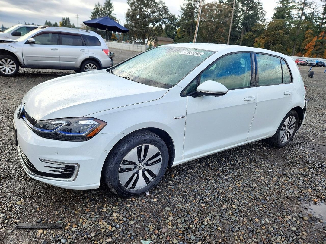 منظر 2019 VOLKSWAGEN E-GOLF SEL PREMIUM، زاوية 1