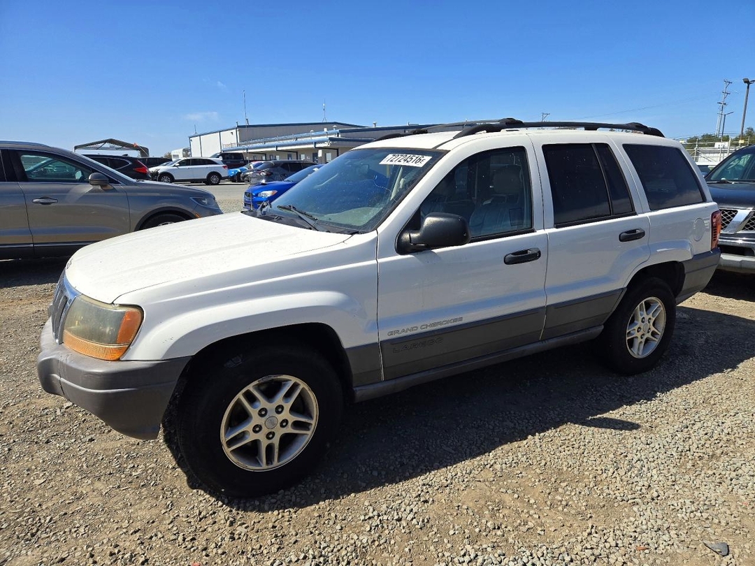 Вид 2003 JEEP GRAND CHEROKEE LAREDO, угол 1
