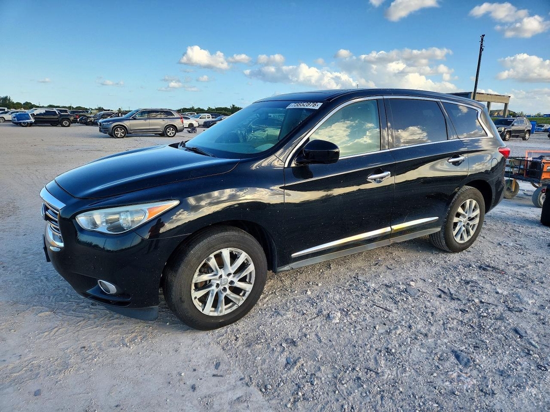 Vista de 2013 INFINITI JX35 BASE, ángulo 1