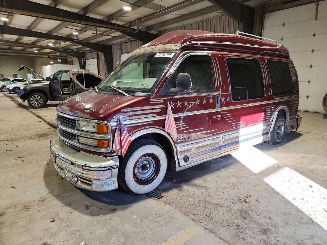 منظر 1999 CHEVROLET EXPRESS G1500، زاوية 1