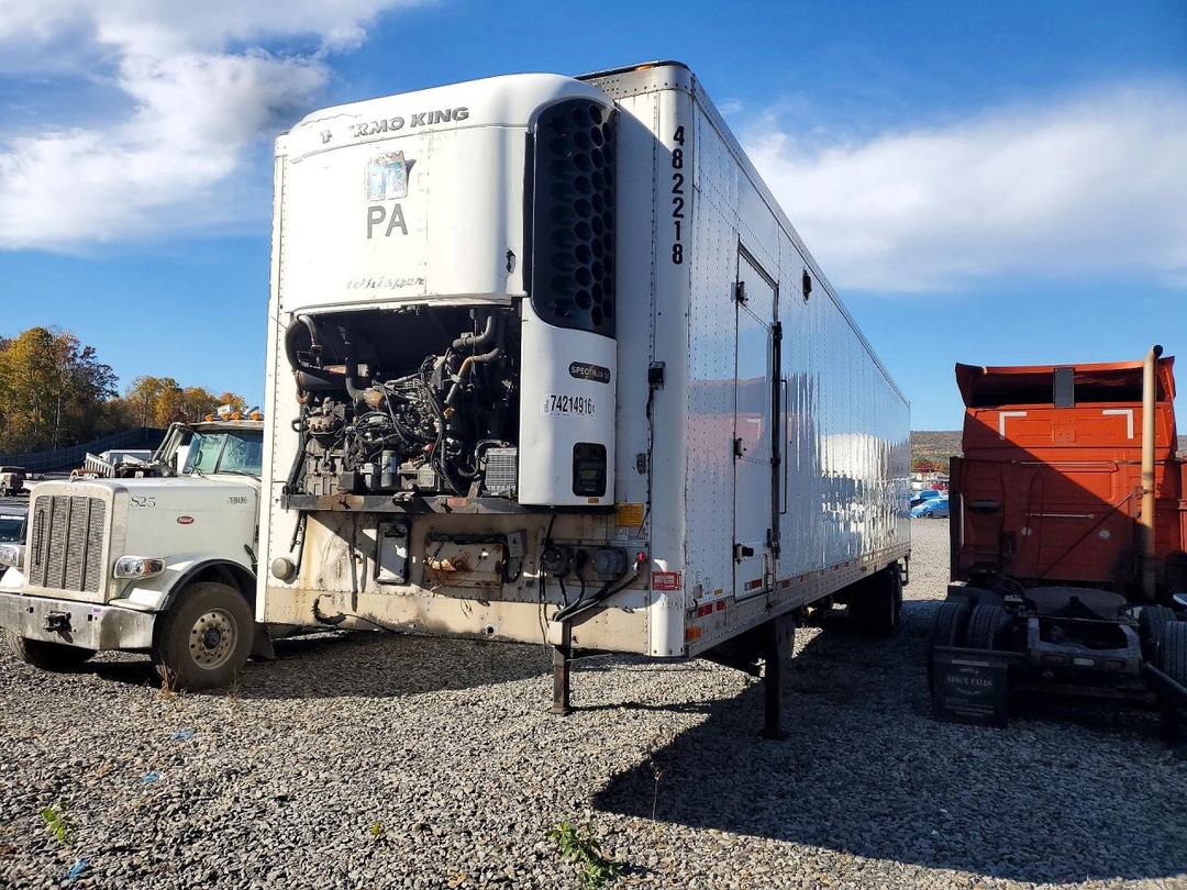 Vista de 2015 UTILITY VS2RA REFRIGERATED VAN TRAILER, ángulo 1
