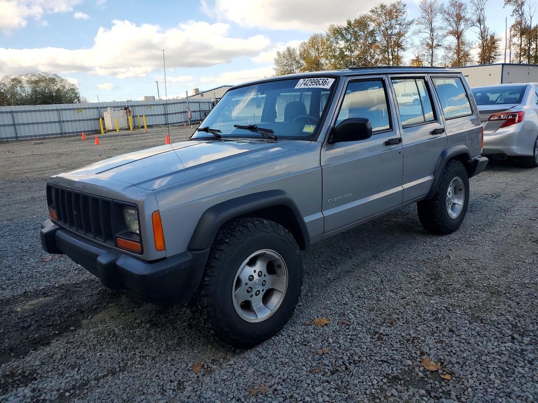 Vue de 2000 JEEP CHEROKEE SE, angle 1