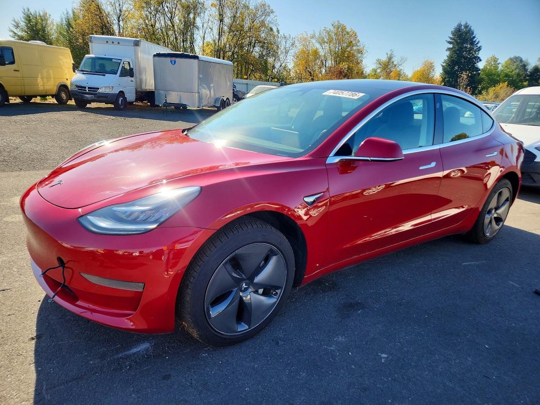 Vedere 2019 TESLA MODEL 3, unghi 1