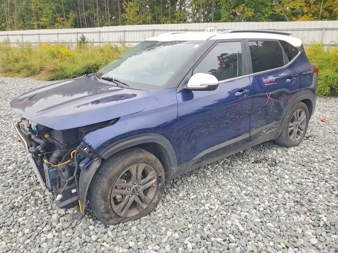 Vista de 2023 KIA SELTOS S, ángulo 1