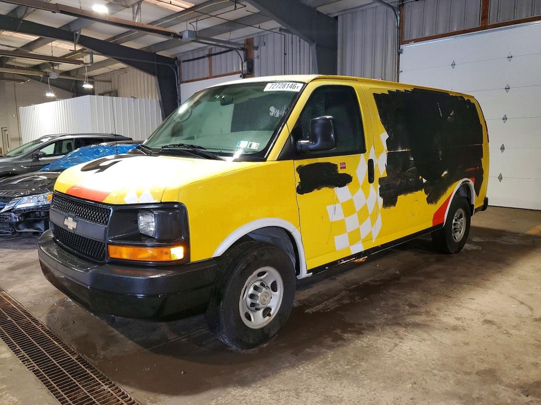 Vue de 2007 CHEVROLET EXPRESS G2500, angle 1