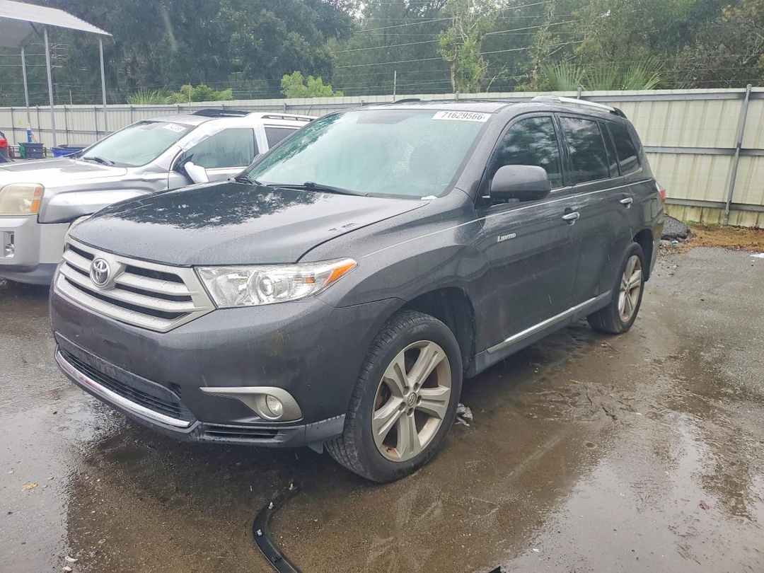 Vista de 2013 TOYOTA HIGHLANDER LIMITED, ángulo 1