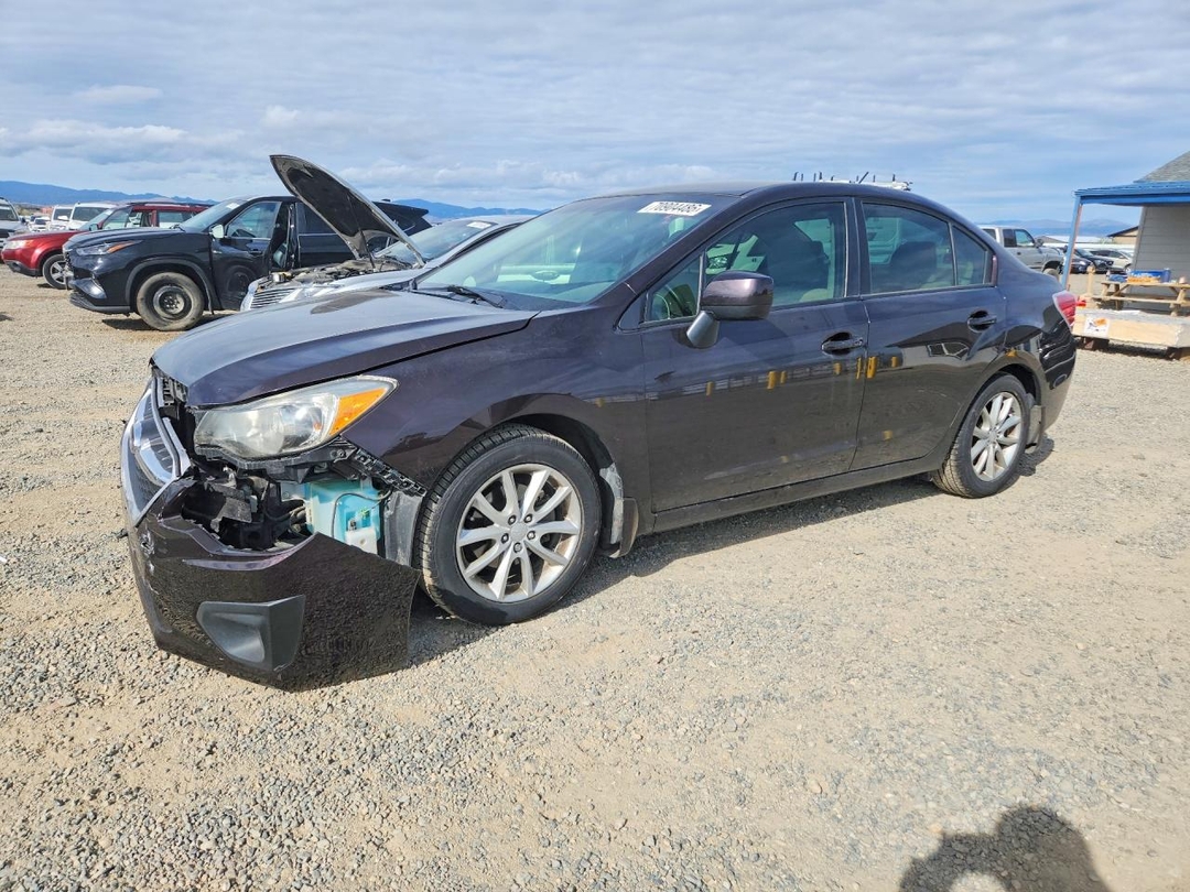 منظر 2012 SUBARU IMPREZA PREMIUM، زاوية 1