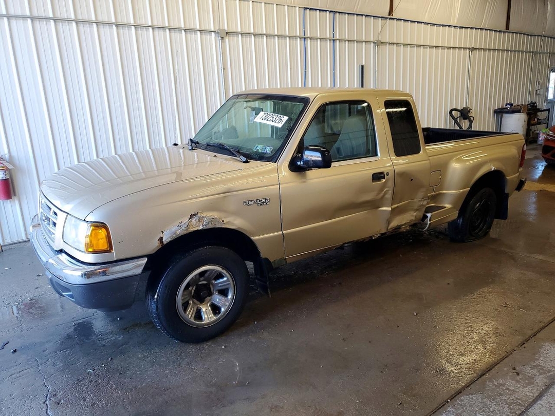 Vista de 2001 FORD RANGER SUPER CAB, ángulo 1