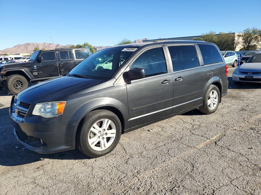 Вид 2012 DODGE GRAND CARAVAN CREW, угол 1