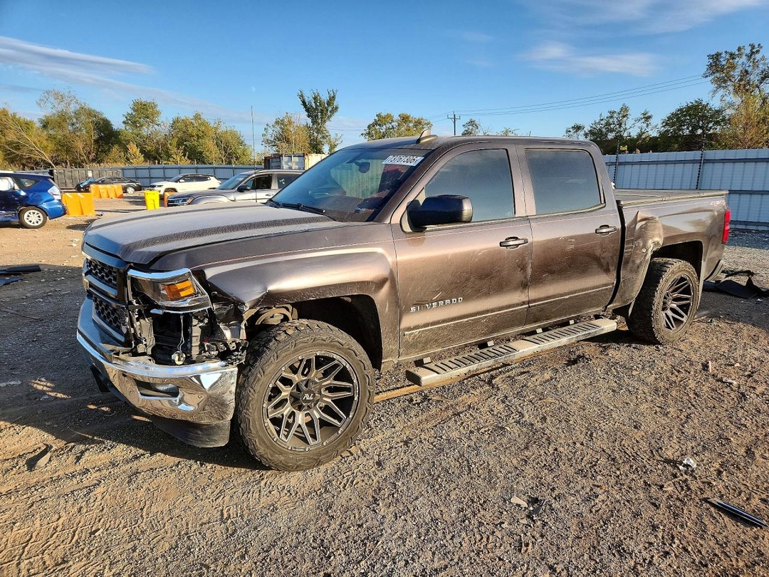 منظر 2015 CHEVROLET SILVERADO K1500 LT، زاوية 1