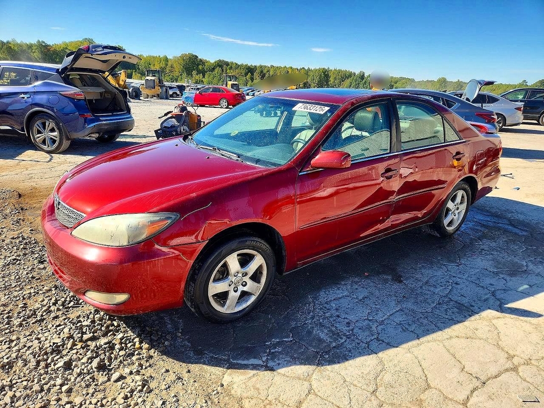 Вид 2002 TOYOTA CAMRY SE V6, угол 1