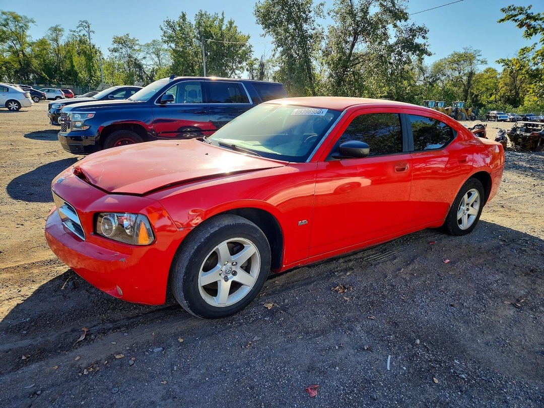 منظر 2009 DODGE CHARGER SXT، زاوية 1