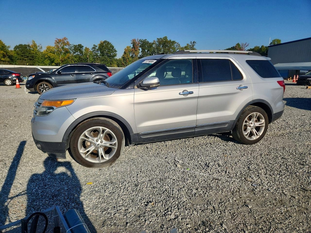 Vue de 2012 FORD EXPLORER LIMITED, angle 1