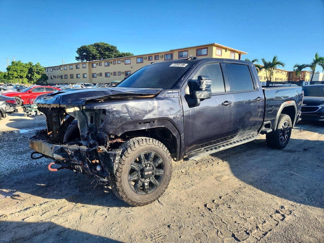 Vue de 2025 GMC SIERRA K2500 AT4, angle 1