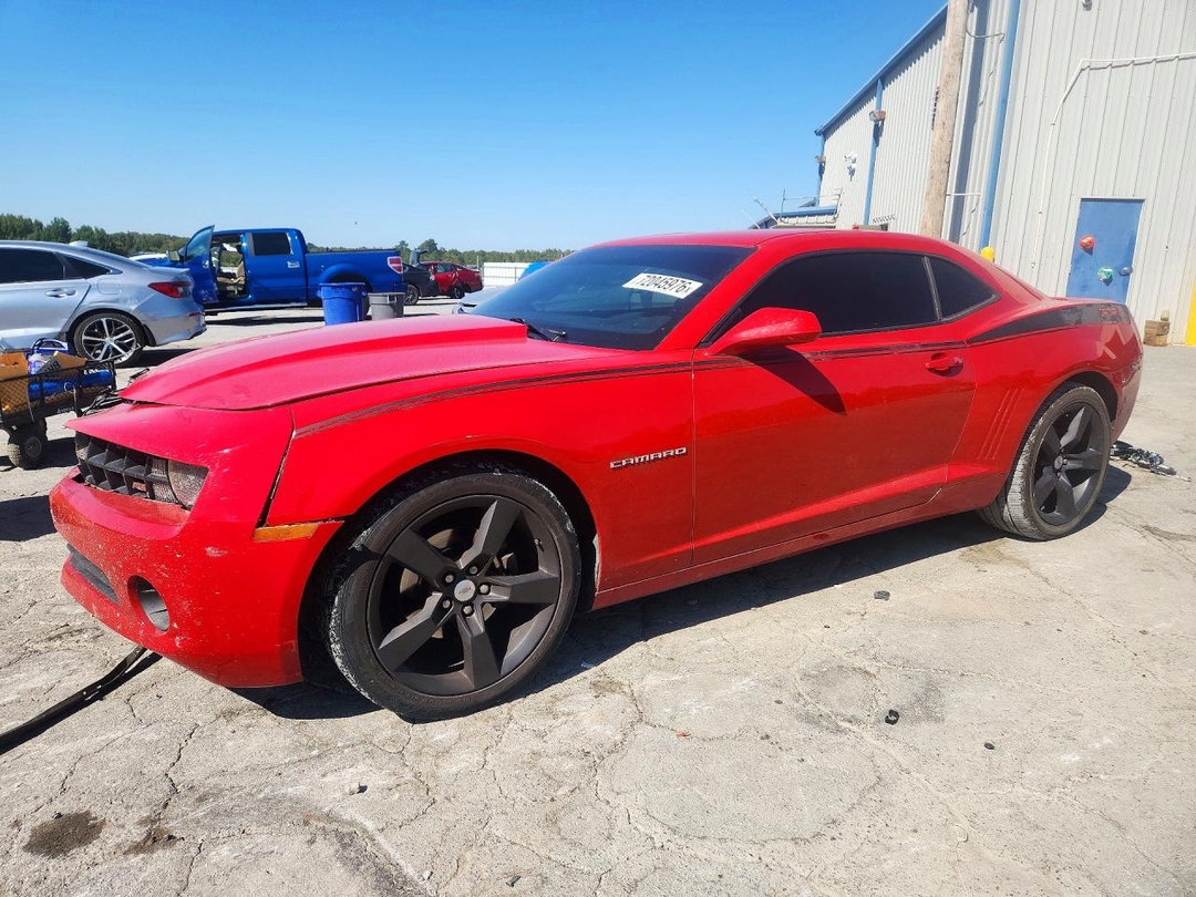 Vista de 2012 CHEVROLET CAMARO LT, ángulo 1