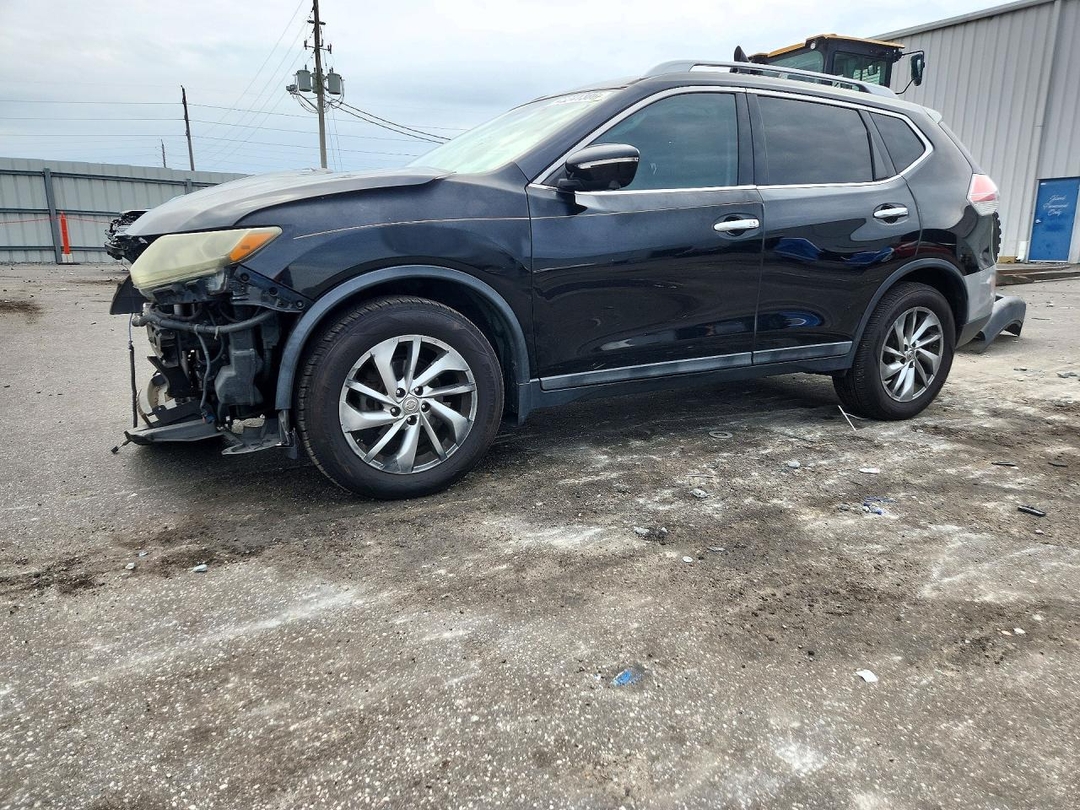 Vedere 2015 NISSAN ROGUE SL, unghi 1