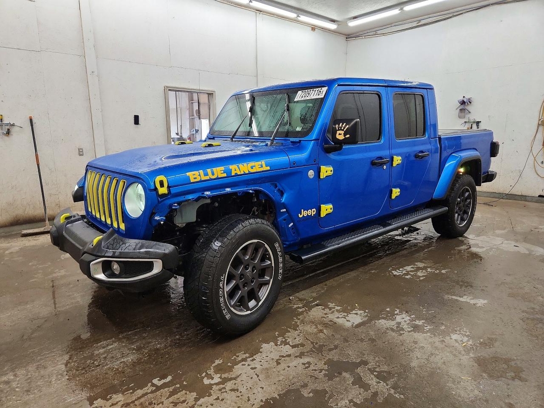 منظر 2021 JEEP GLADIATOR OVERLAND، زاوية 1