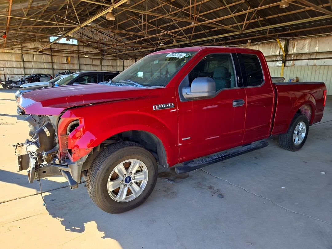 Vista de 2016 FORD F150 SUPER CAB, ángulo 1