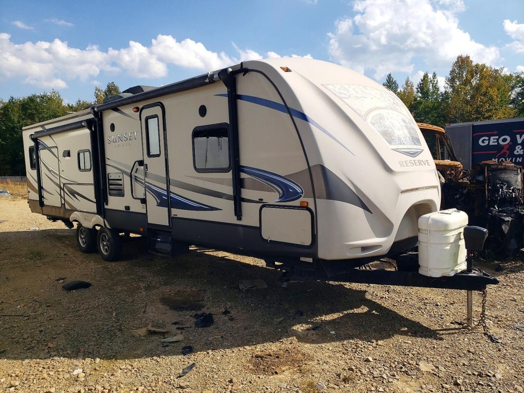 Vista de 2014 CROSS ROADS SUNSET RESERVE CAMPER, ángulo 1
