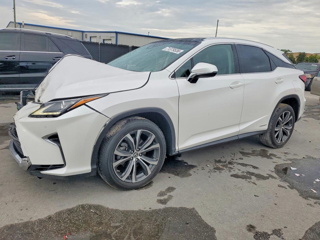 Vista de 2019 LEXUS RX 450H BASE, ángulo 1