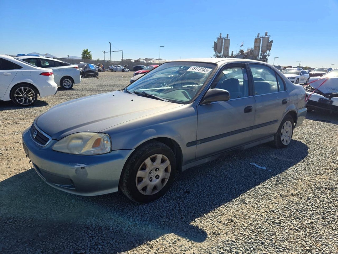 منظر 1999 HONDA CIVIC LX، زاوية 1