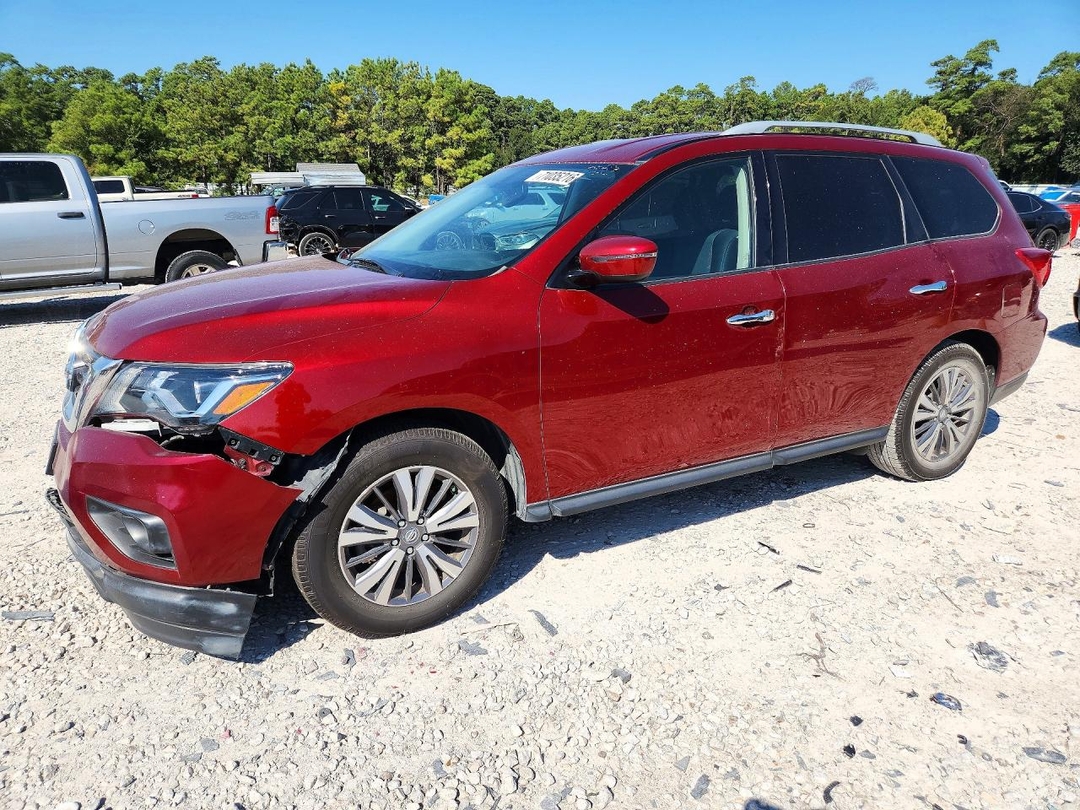 Vedere 2019 NISSAN PATHFINDER SV, unghi 1