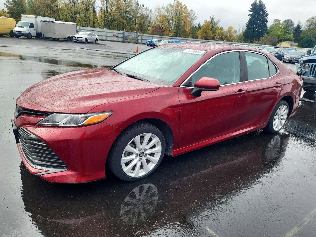 2018 TOYOTA CAMRY L view, angle 1