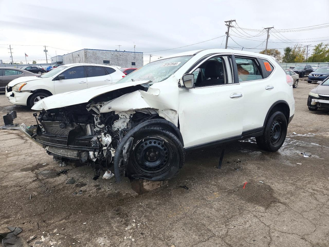 Vue de 2015 NISSAN ROGUE S, angle 1