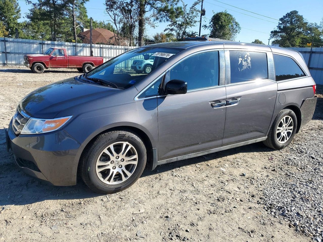 منظر 2013 HONDA ODYSSEY EXL، زاوية 1