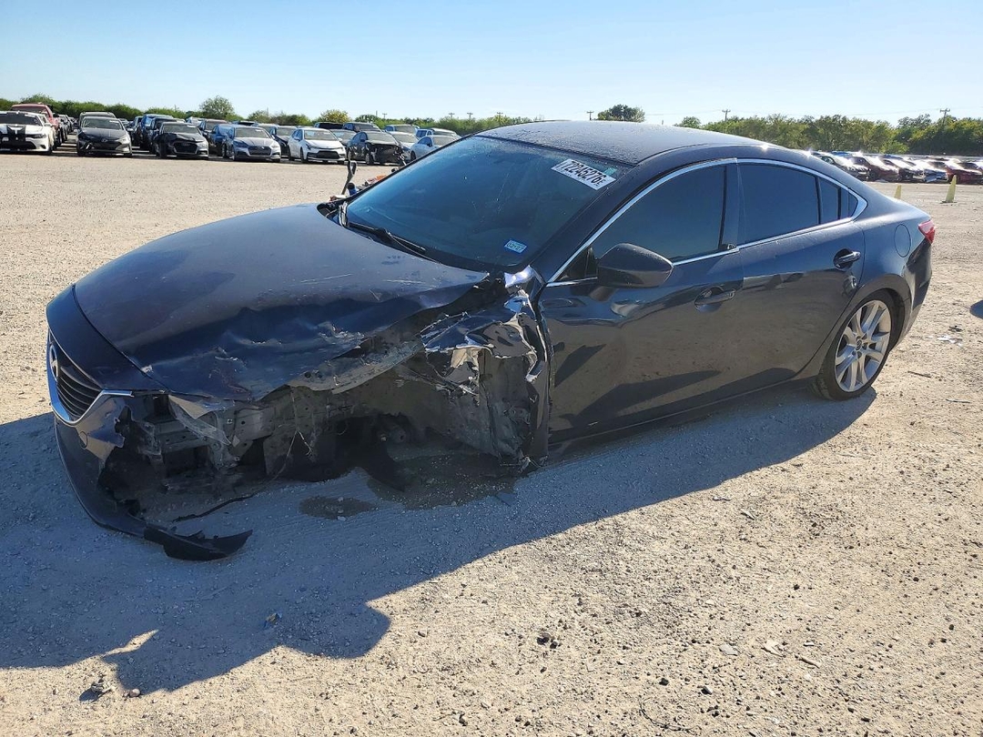 Вид 2016 MAZDA 6 TOURING, угол 1