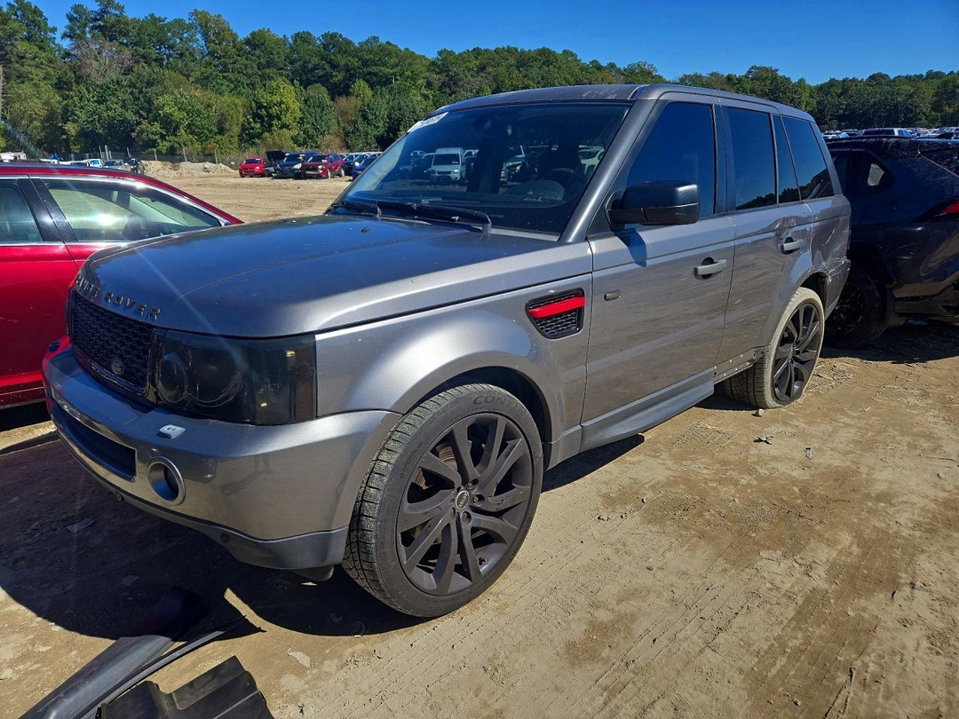 Vista de 2007 LAND ROVER RANGE ROVER SPORT SUPERCHARGED, ángulo 1