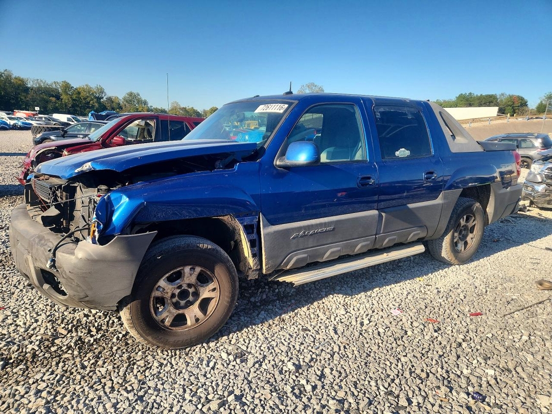 Vista de 2003 CHEVROLET AVALANCHE C1500, ángulo 1