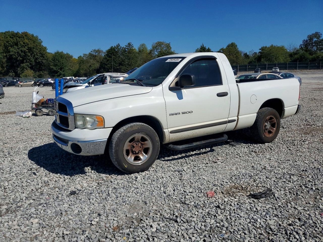 Вид 2005 DODGE RAM 1500 ST, угол 1