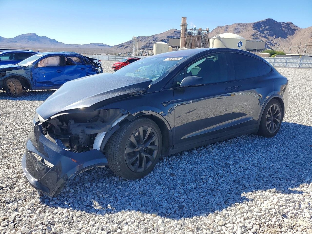 منظر 2025 TESLA MODEL X، زاوية 1